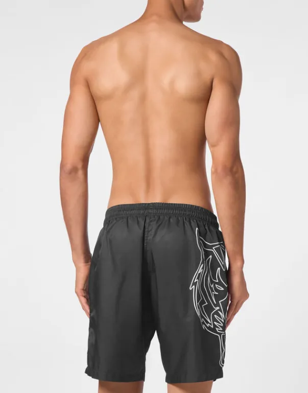 Moda Mare^Plein Sport Swim Shorts Tiger