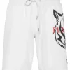 Moda Mare^Plein Sport Swim-Trunks Tiger