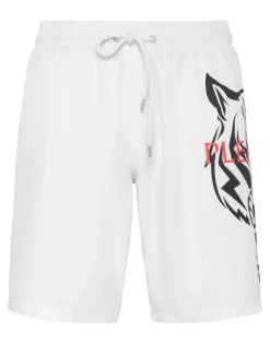 Moda Mare^Plein Sport Swim-Trunks Tiger