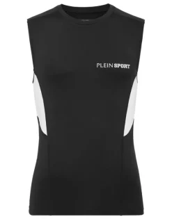 T-shirts^Plein Sport Technical Jersey T-shirt Sleeveless