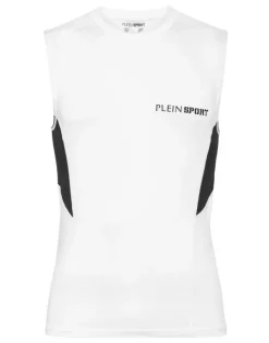 T-shirts^Plein Sport Technical Jersey T-shirt Sleeveless