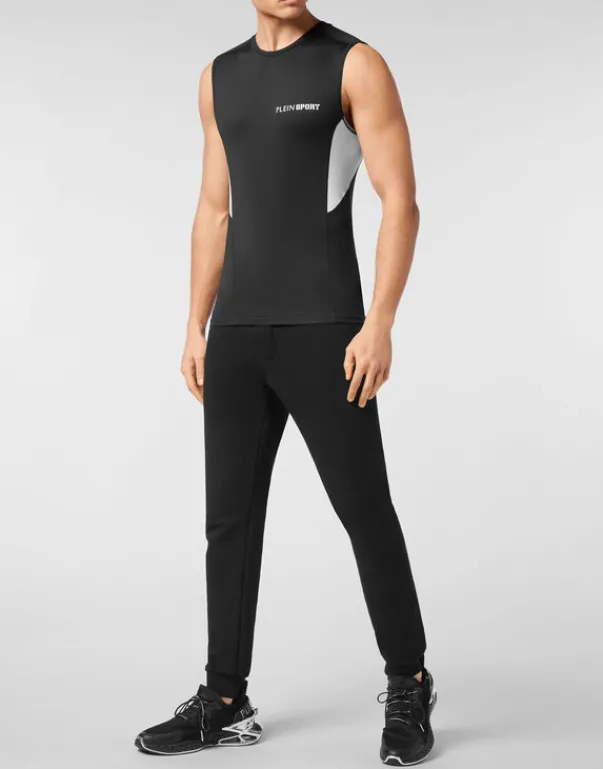 T-shirts^Plein Sport Technical Jersey T-shirt Sleeveless