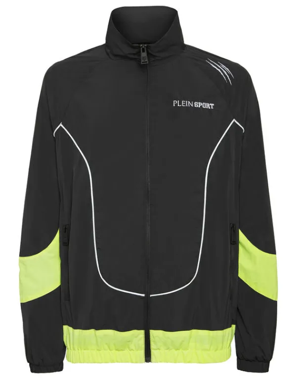Abbigliamento Sportivo^Plein Sport Technical Jogging Bomber Jacket LS Scratch