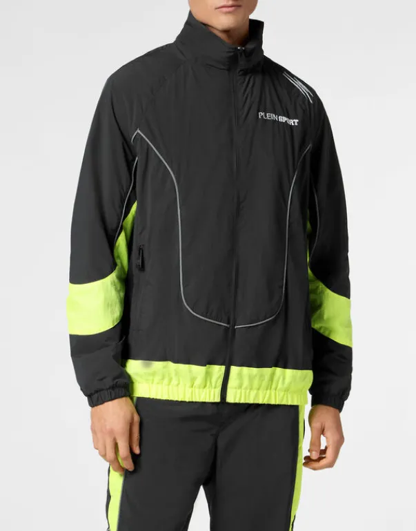 Abbigliamento Sportivo^Plein Sport Technical Jogging Bomber Jacket LS Scratch