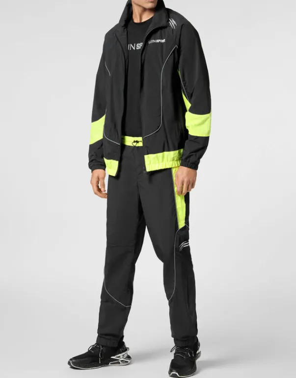 Abbigliamento Sportivo^Plein Sport Technical Jogging Bomber Jacket LS Scratch