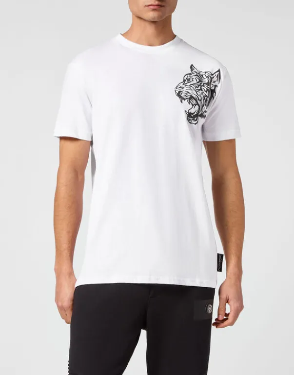 T-shirts^Plein Sport T-shirt Round Neck SS
