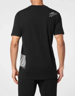 T-shirts^Plein Sport T-shirt Round Neck SS Barcode
