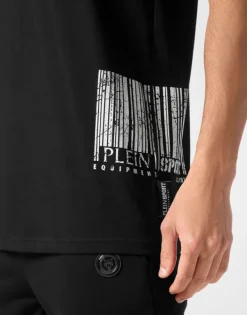 T-shirts^Plein Sport T-shirt Round Neck SS Barcode