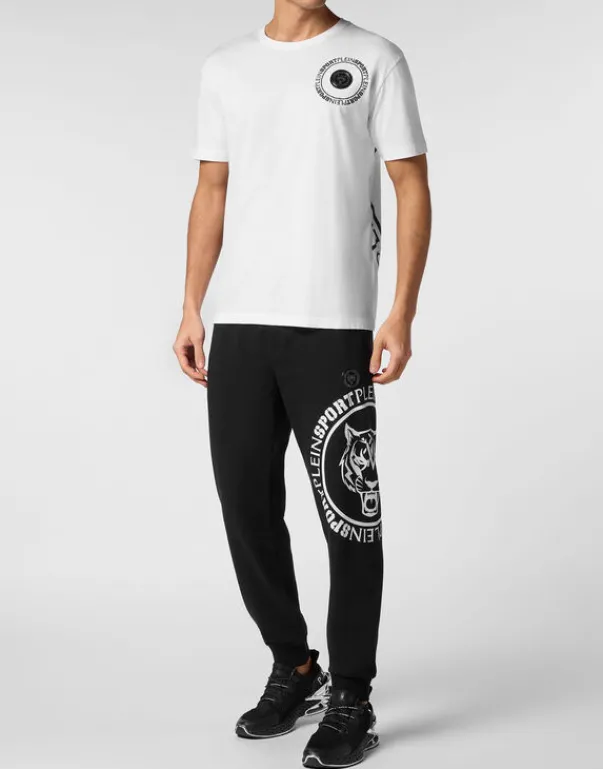 T-shirts^Plein Sport T-shirt Round Neck SS Carbon Tiger