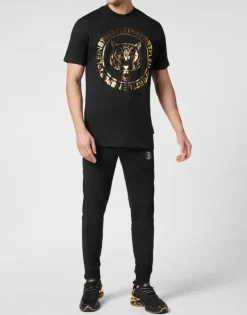 T-shirts^Plein Sport T-shirt Round Neck SS Carbon Tiger