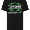 T-shirts^Plein Sport T-shirt Round Neck SS Global Express Edition