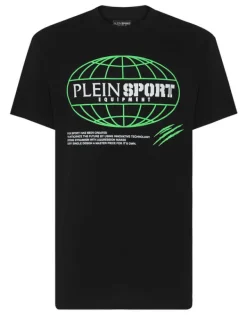 T-shirts^Plein Sport T-shirt Round Neck SS Global Express Edition
