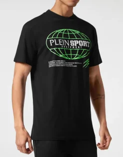 T-shirts^Plein Sport T-shirt Round Neck SS Global Express Edition