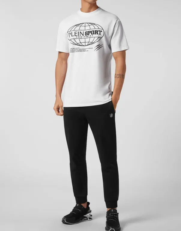 T-shirts^Plein Sport T-shirt Round Neck SS Global Express Edition