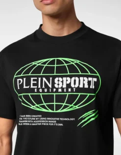 T-shirts^Plein Sport T-shirt Round Neck SS Global Express Edition