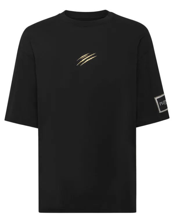 T-shirts^Plein Sport T-shirt Round Neck SS Label