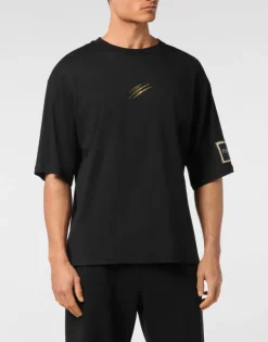 T-shirts^Plein Sport T-shirt Round Neck SS Label