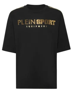 T-shirts^Plein Sport T-shirt Round Neck SS Laminated