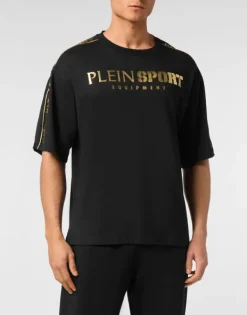 T-shirts^Plein Sport T-shirt Round Neck SS Laminated