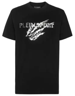 T-shirts^Plein Sport T-shirt Round Neck SS Scratch