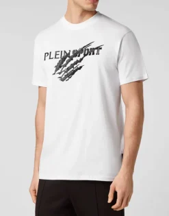 T-shirts^Plein Sport T-shirt Round Neck SS Scratch