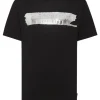 T-shirts^Plein Sport T-shirt Round Neck SS Silver Brush