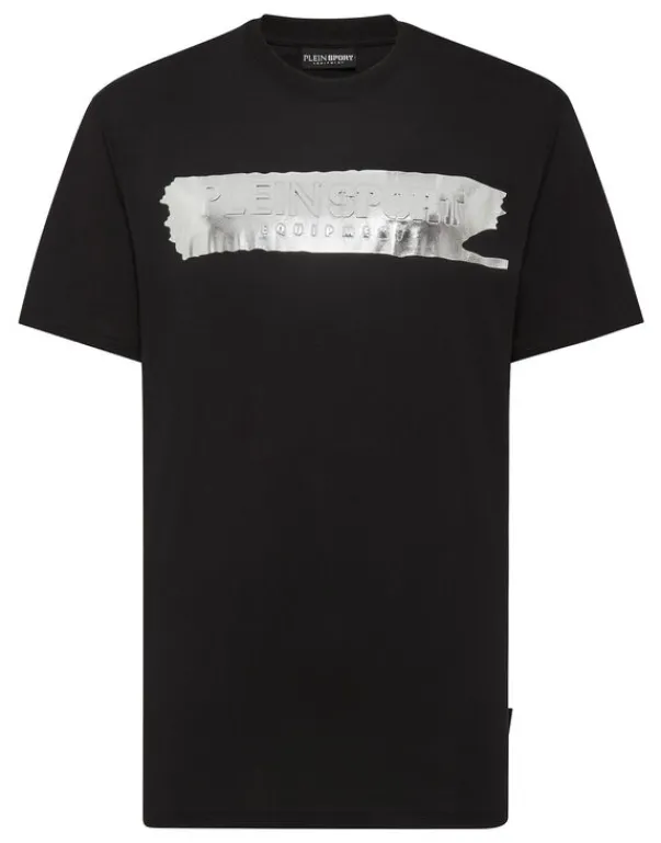 T-shirts^Plein Sport T-shirt Round Neck SS Silver Brush