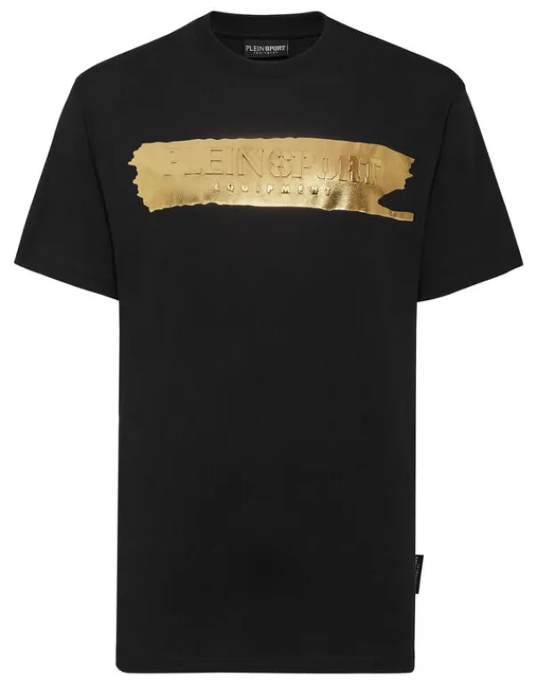 T-shirts^Plein Sport T-shirt Round Neck SS Silver Brush