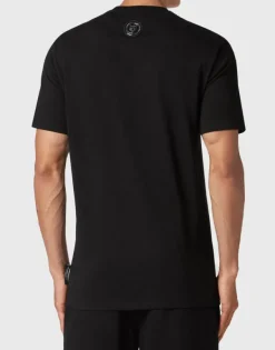 T-shirts^Plein Sport T-shirt Round Neck SS Silver Brush
