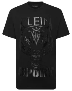 T-shirts^Plein Sport T-shirt Round Neck SS Tiger