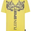 T-shirts^Plein Sport T-shirt Round Neck SS Tiger