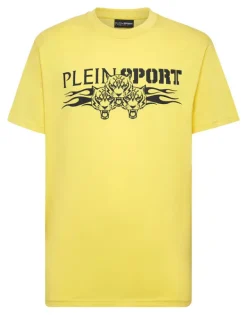 T-shirts^Plein Sport T-shirt Round Neck SS Tiger