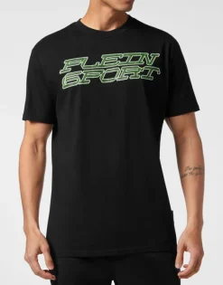 T-shirts^Plein Sport T-shirt Round Neck SS Tiger