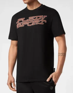 T-shirts^Plein Sport T-shirt Round Neck SS Tiger