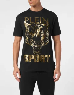 T-shirts^Plein Sport T-shirt Round Neck SS Tiger