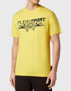 T-shirts^Plein Sport T-shirt Round Neck SS Tiger