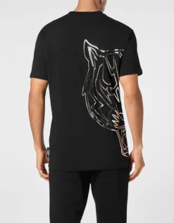 T-shirts^Plein Sport T-shirt Round Neck SS Tiger
