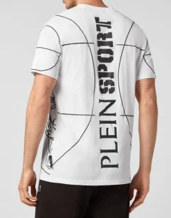 T-shirts^Plein Sport T-shirt Round Neck SS Tiger