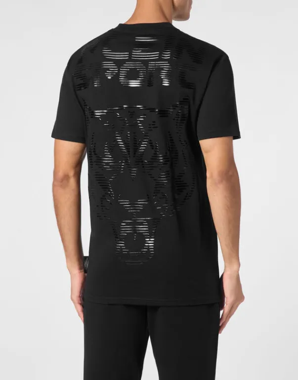 T-shirts^Plein Sport T-shirt Round Neck SS Tiger