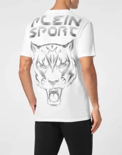 T-shirts^Plein Sport T-shirt Round Neck SS Tiger