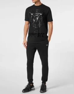 T-shirts^Plein Sport T-shirt Round Neck SS Tiger