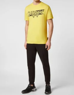 T-shirts^Plein Sport T-shirt Round Neck SS Tiger