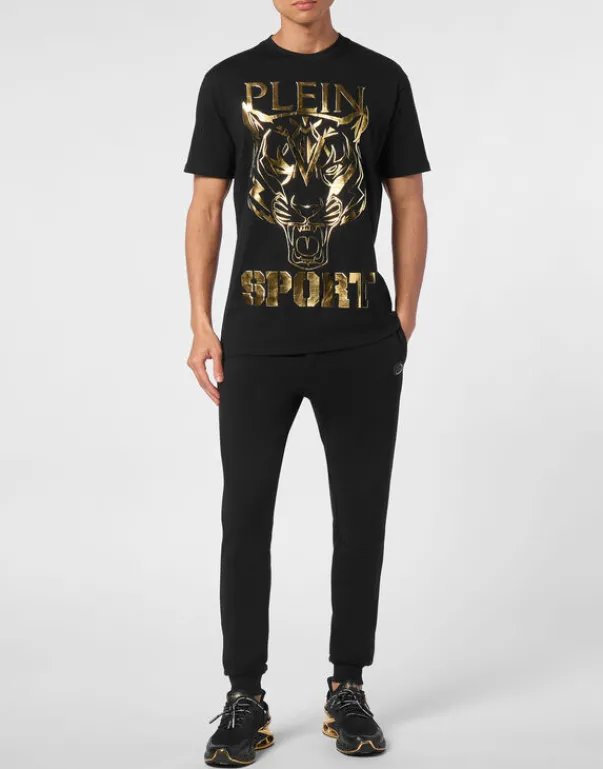 T-shirts^Plein Sport T-shirt Round Neck SS Tiger