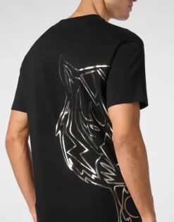 T-shirts^Plein Sport T-shirt Round Neck SS Tiger
