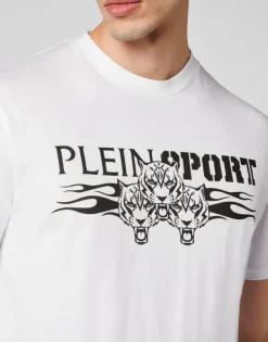 T-shirts^Plein Sport T-shirt Round Neck SS Tiger