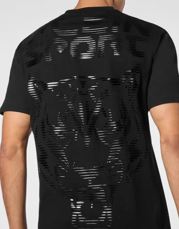 T-shirts^Plein Sport T-shirt Round Neck SS Tiger